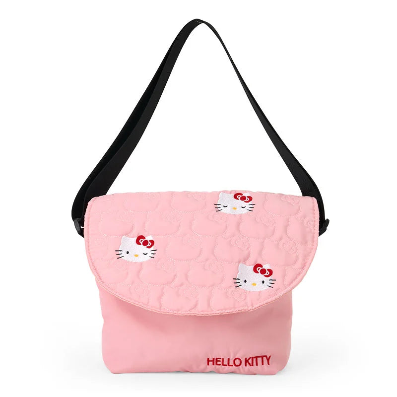 Lightweight And Functional Bags For Travel And Work Japan Sanrio - Hello Kitty Quilted Shoulder Bag (Color: Pink) Sleek Bags, Perfect Prices