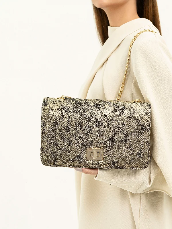 Glimmer Textured Handbag