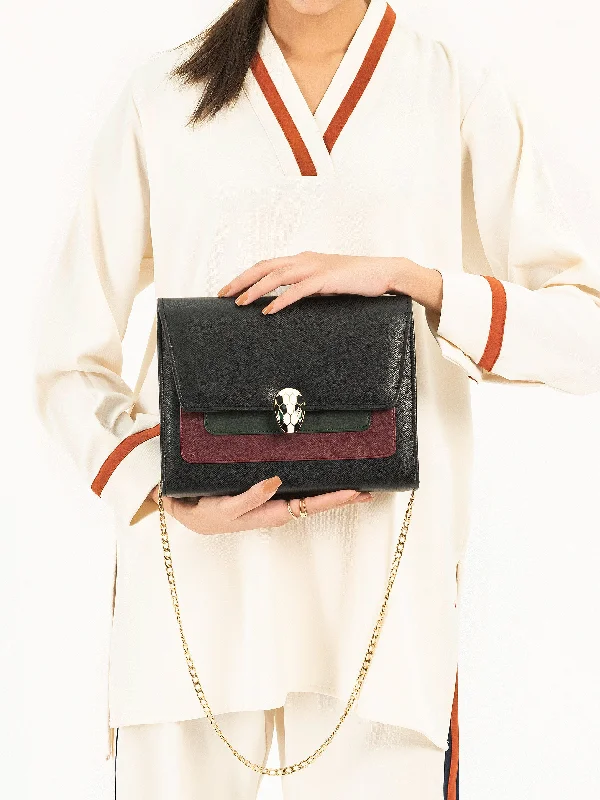 Multi-Tone Box Handbag