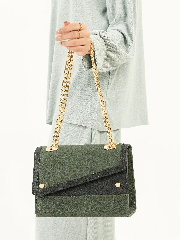 Two-Tone Handbag