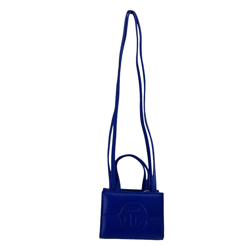 Telfar/MOOSE KNUCKLES/Cross Body Bag/Polyester/BLU/MINI SHOPPER TOTE