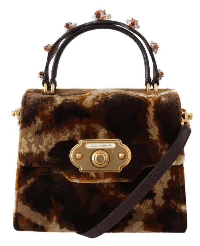 Dolce & Gabbana Gorgeous  Giraffe Crossbody Purse