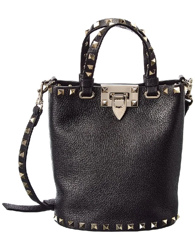 Valentino Rockstud Grainy Leather Crossbody