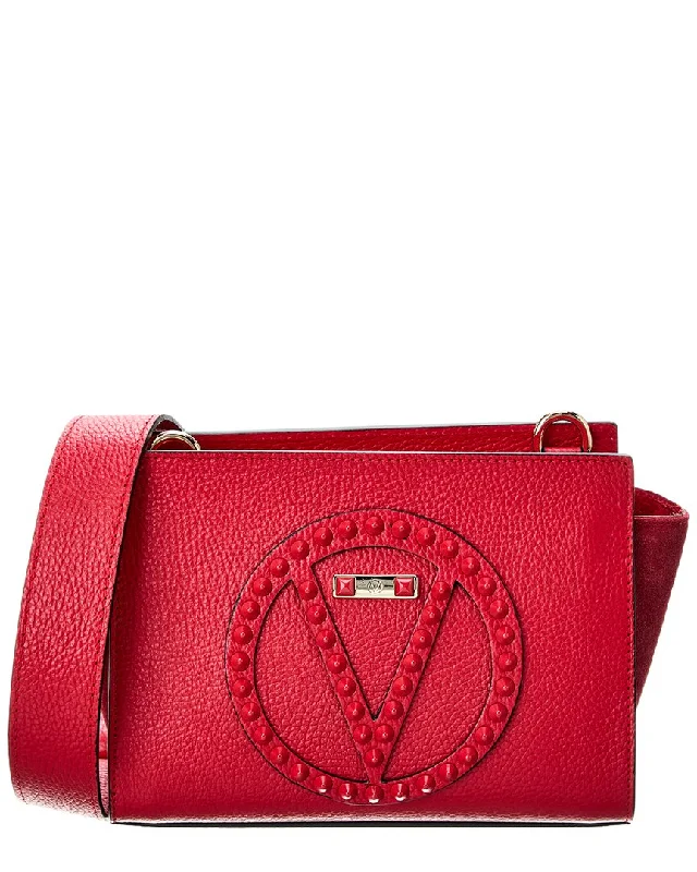 Valentino By Mario Valentino Kiki Rock Leather Shoulder Bag