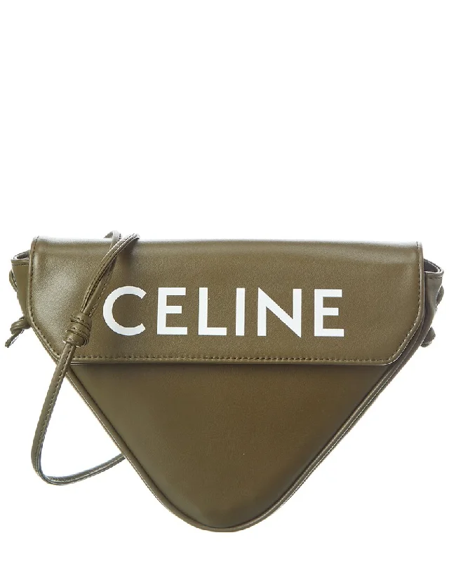 Celine Triangle Leather Shoulder Bag The Ultimate Handbag Sale – Elegant Styles At Lower Prices
