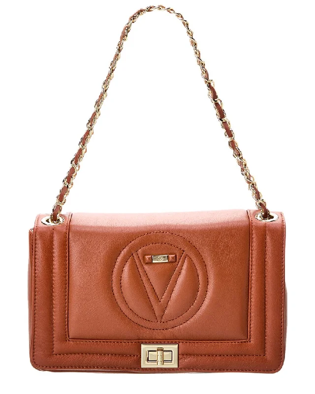 Valentino By Mario Valentino Alice Rock Leather Shoulder Bag