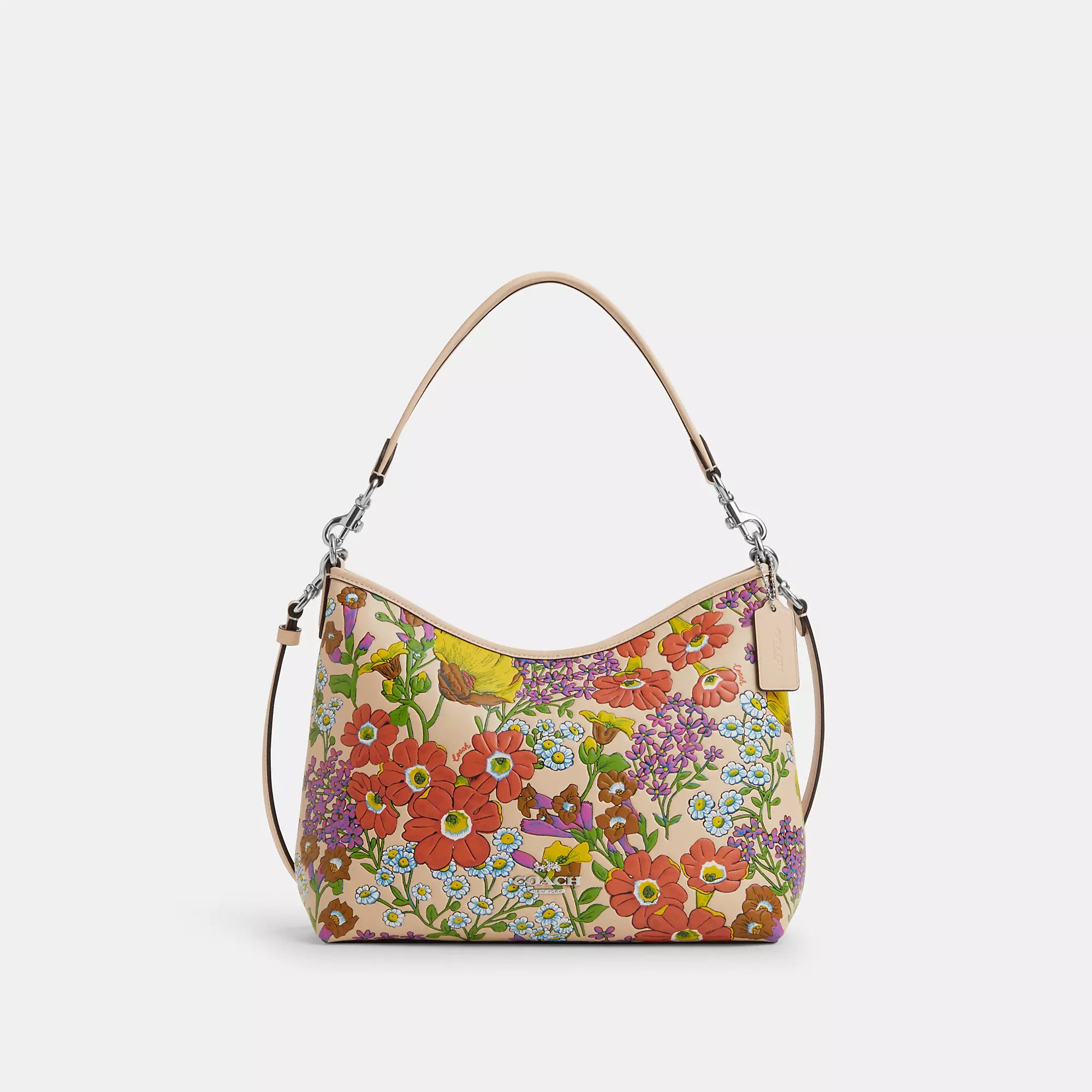 Coach Outlet Laurel Shoulder Bag With Floral Print Affordable Luxury With Top-Quality Handbags
