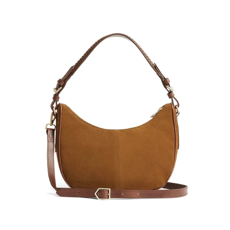 Fairfax & Favor Tetbury Crescent Ladies Shoulder Bag - Tan Statement Bags At Unbelievable Discounts – Shop Today