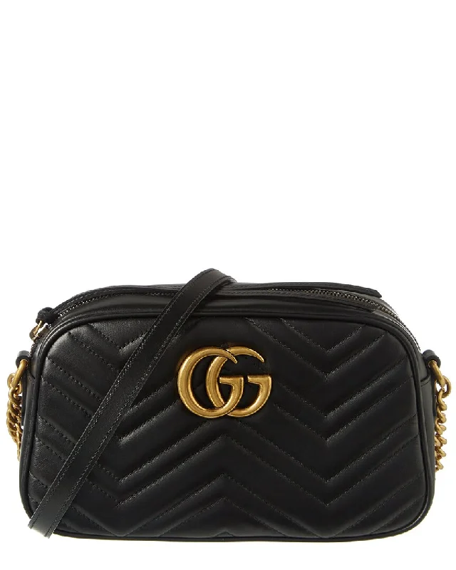 Gucci GG Marmont Small Matelasse Leather Shoulder Bag