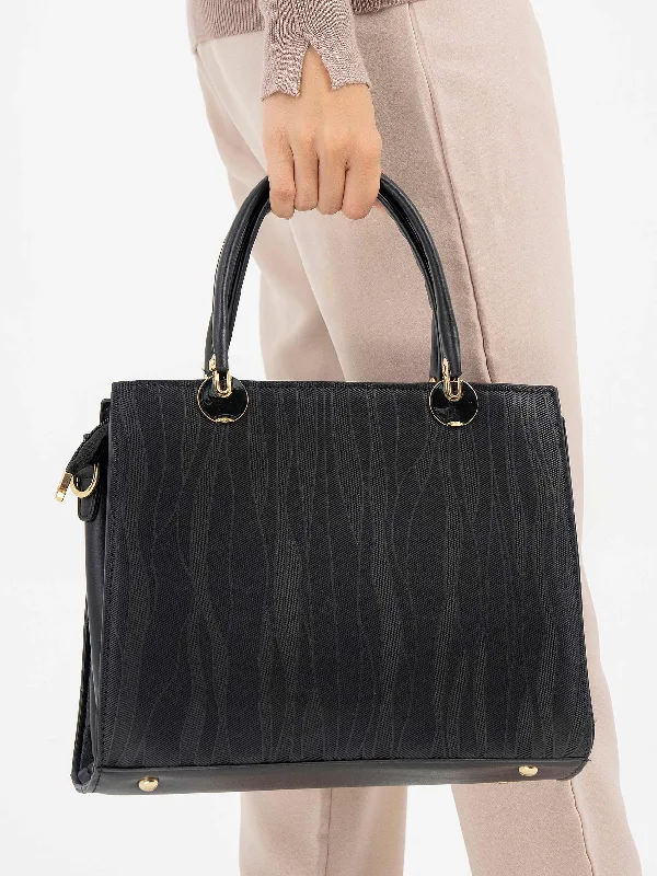 Engraved Texture Handbag