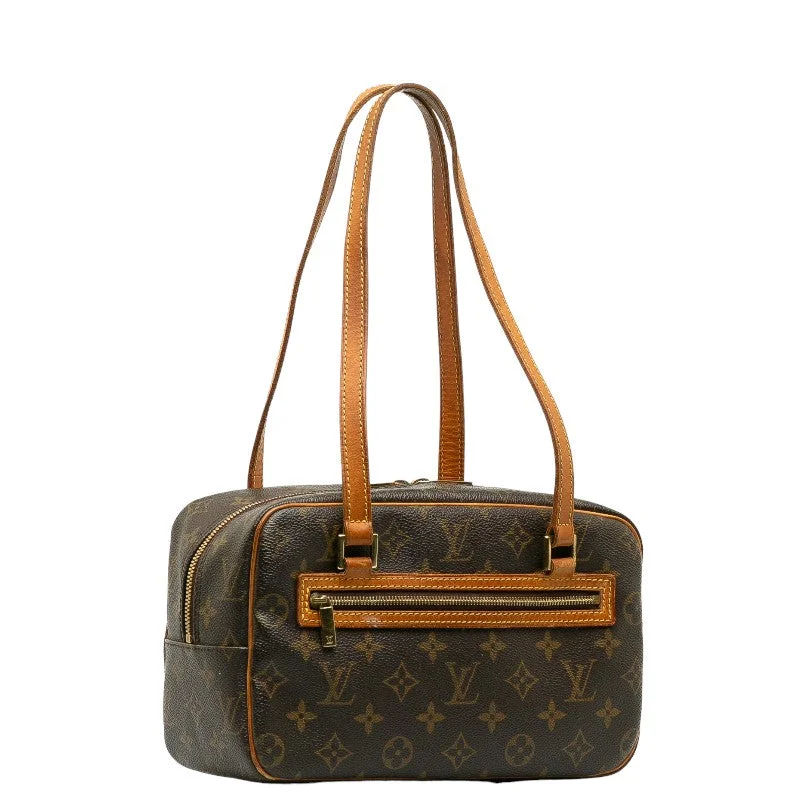 Louis Vuitton Monogram M51182 Shoulder Bag Leather Brown