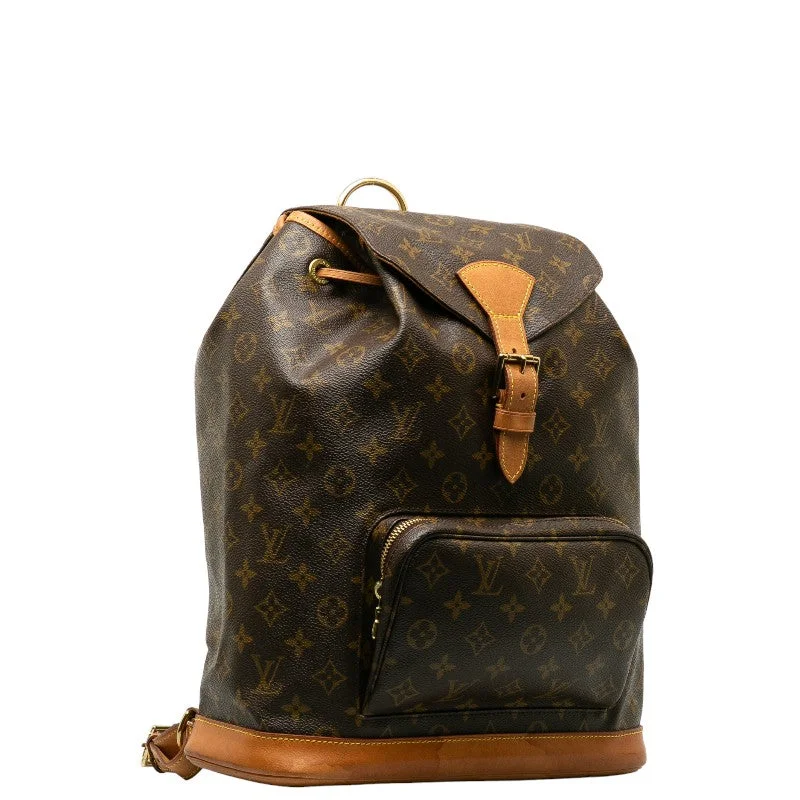 Louis Vuitton Monogram Monsouri GM Backpack M51135 Brown