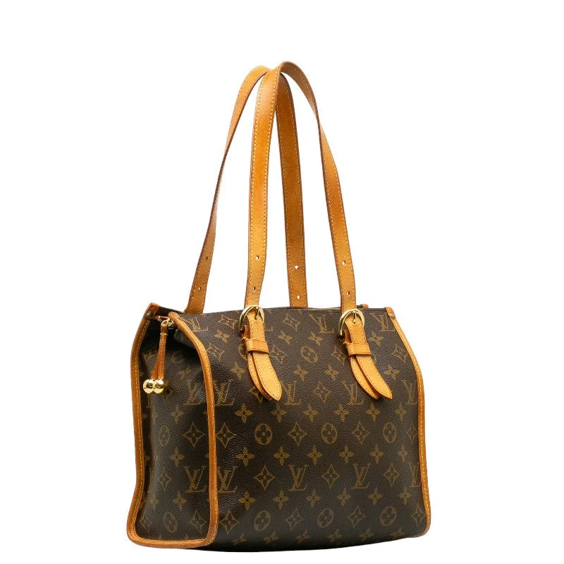 Louis Vuitton Monogram Popincourt O Shoulder Bag M40007 Brown PVC Leather  Louis Vuitton