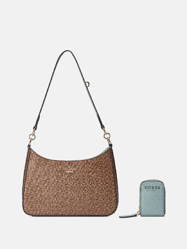 Meeko Signature Medium Shoulder Bag