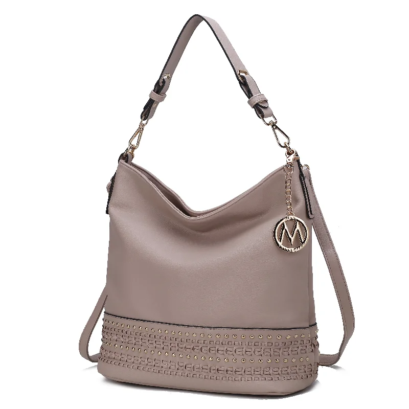 Paige Vegan Leather Shoulder Handbag