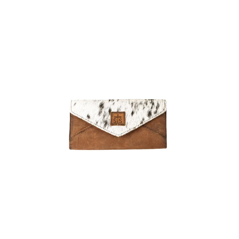 STS Ranchwear Womens Style Cowhide/Tan Leather Crossbody Bag