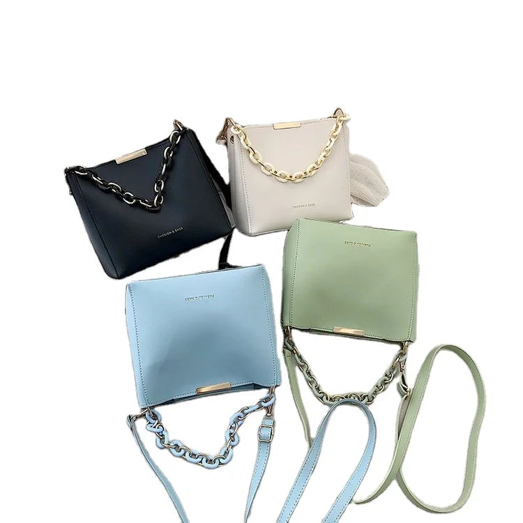 women's trend bags 2024 women's shoulder bags casual  chain handbags new fashion women's shoulder bags