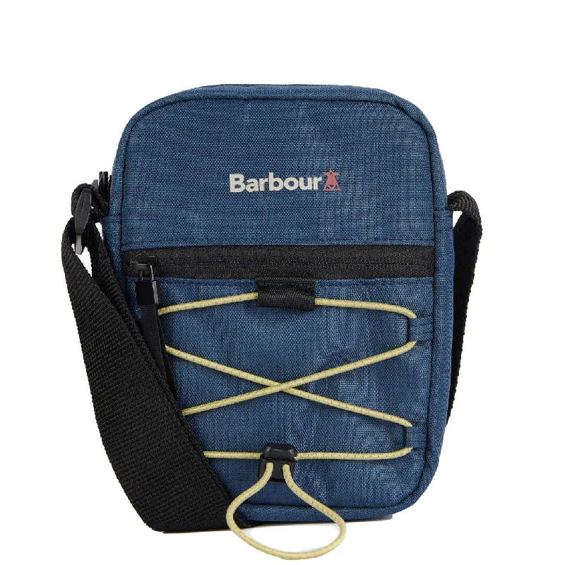 Barbour Arwin Canvas Crossbody Bag Lake / Golden Green