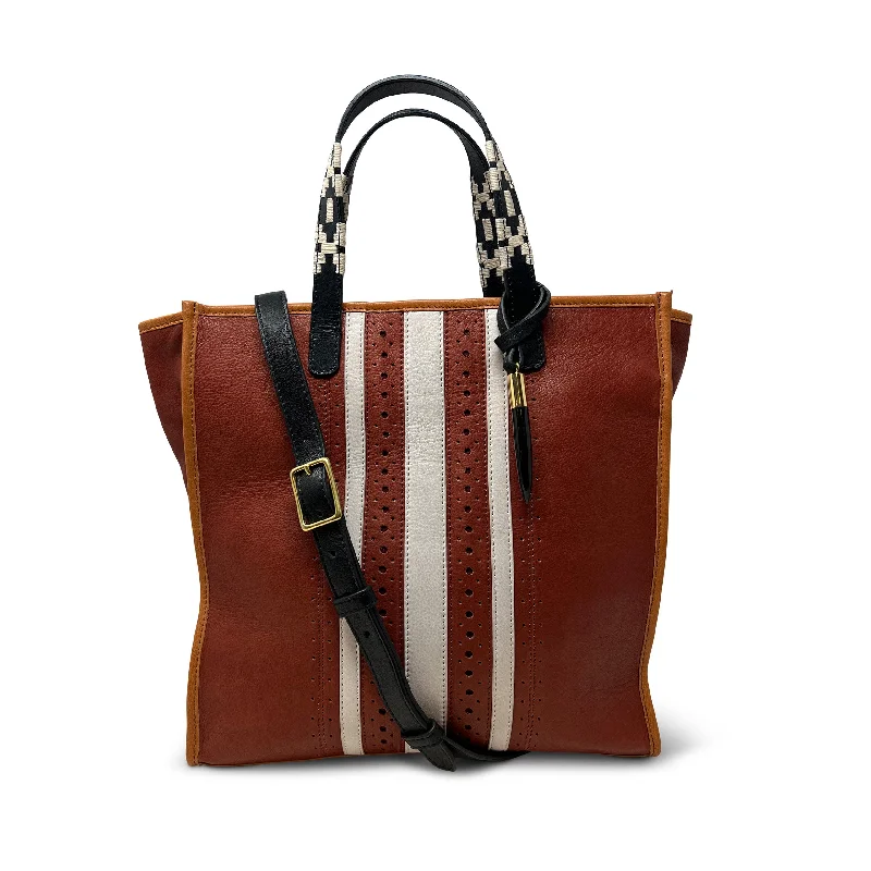 Style Without Limits Ballabriggs Tote - Burnt Henna Brogue Everyday Elegance At Special Prices