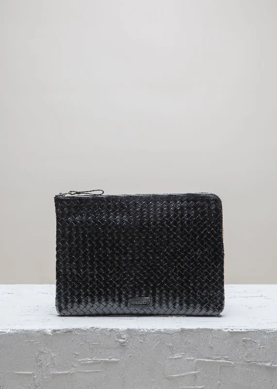 BATU L Black Dama Pouch