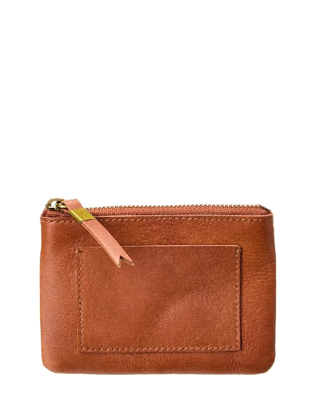 Madewell The Small Travel Zip Leather Pouch