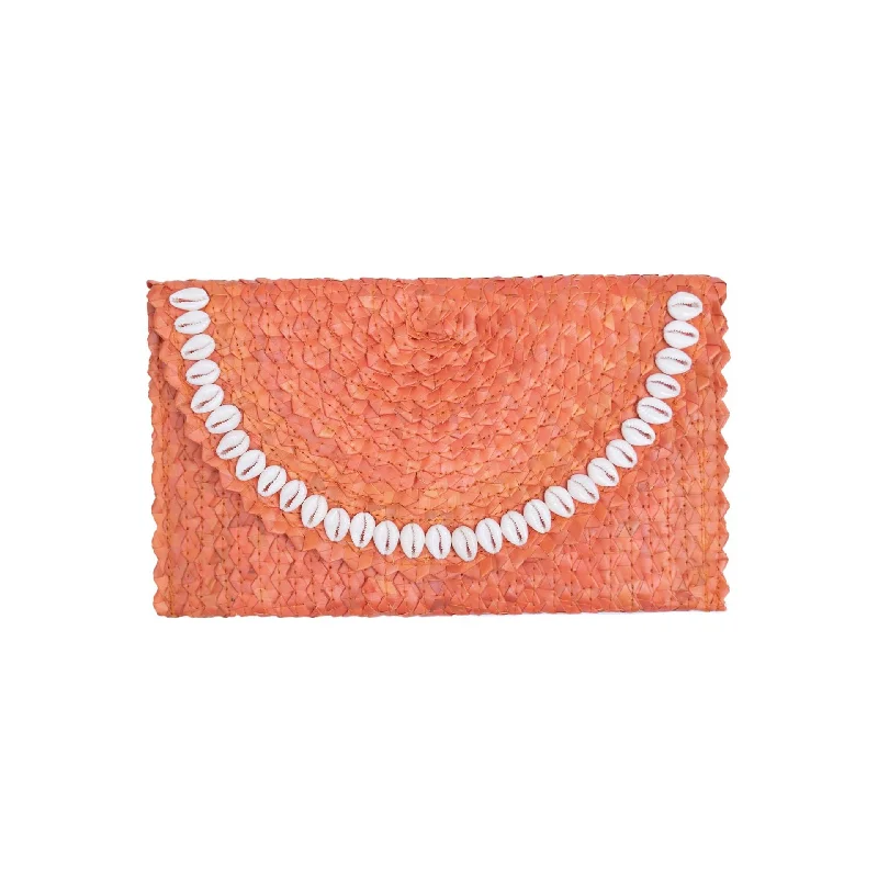 Jelavu Coco - Handwoven Small Clutch Orange