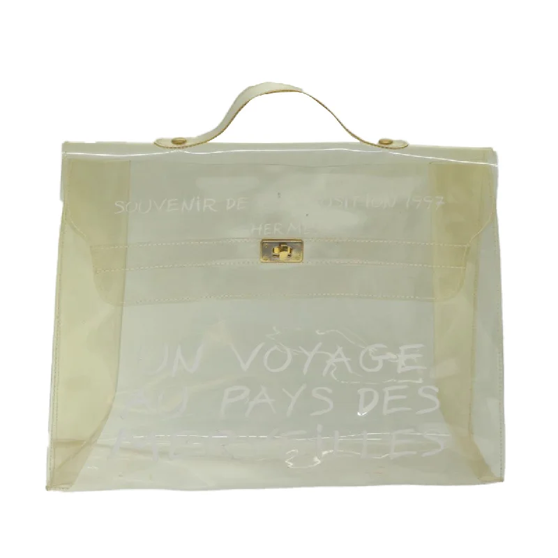 Hermès -- clear Vinyl Handbag (Pre-Owned)