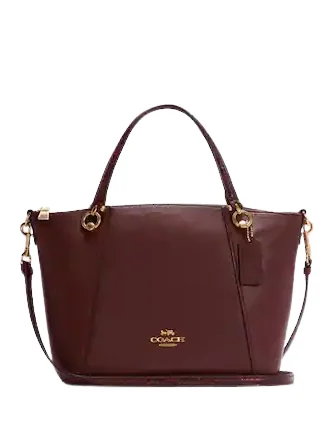 Coach Kacey Satchel With Snake Trim Upgrade Your Look With Our Exclusive Bag Deals