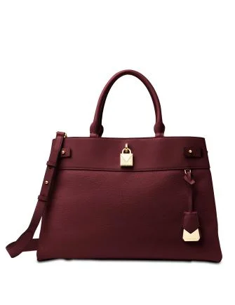 Michael Michael Kors Gramercy Polished Leather Satchel