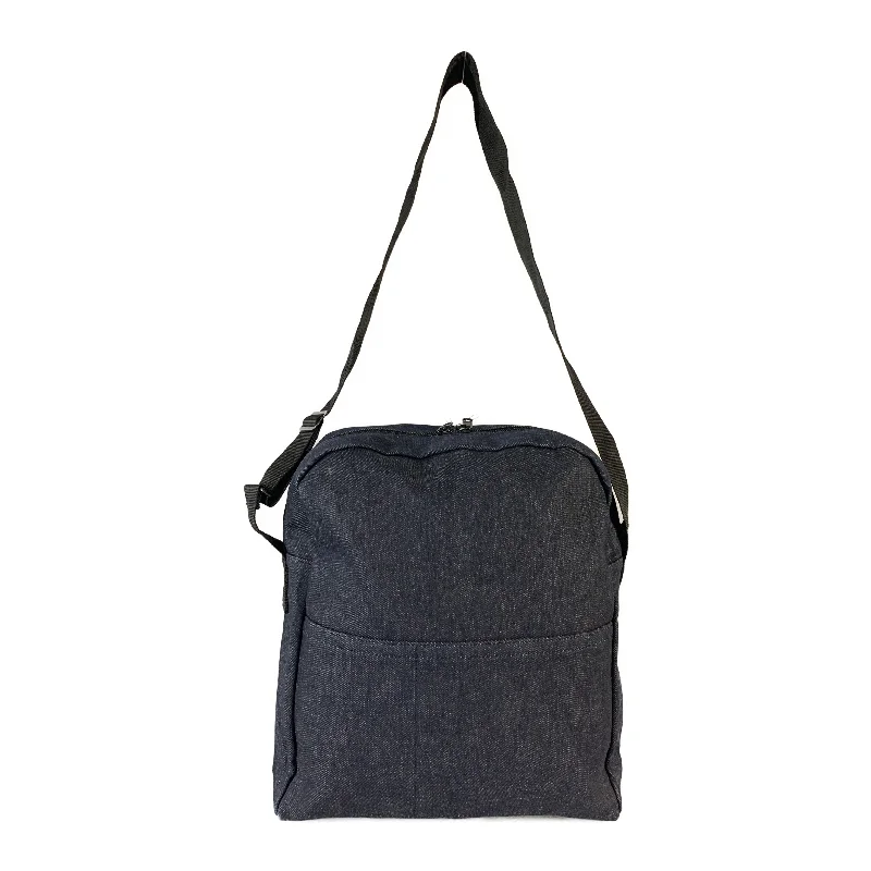 COMME des GARCONS/Cross Body Bag/Black/Cotton/OK-K 203