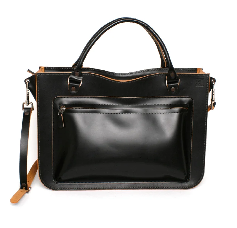 CHAGA briefcase black Best Deals On Premium Handbags