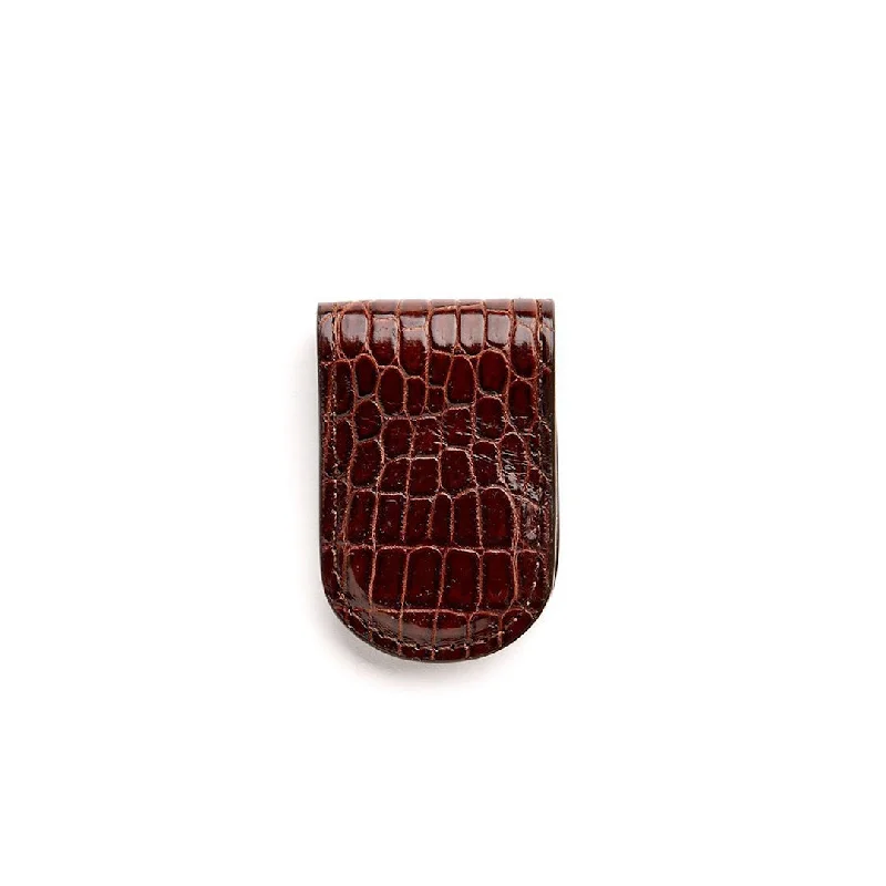 Money Clip - Brown