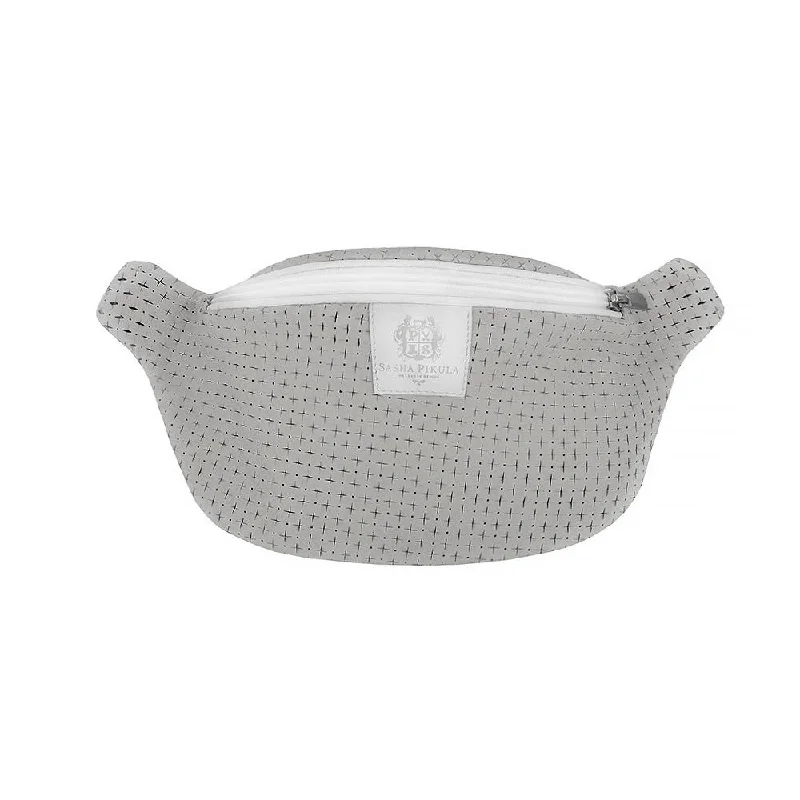 WAIST BAG PERFORATION GRAY