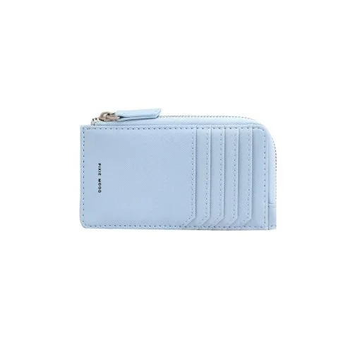 Quinn Card Wallet - Smokey Blue