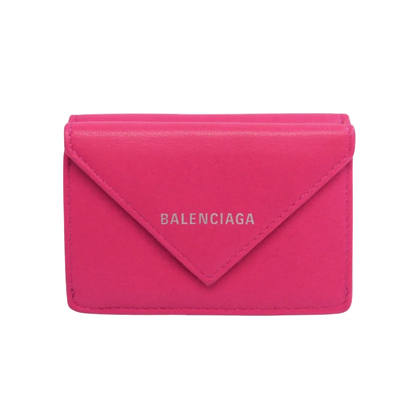 Balenciaga Papier  Leather Wallet  (Pre-Owned)