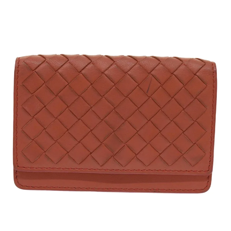 Bottega Veneta Intrecciato  Leather Wallet  (Pre-Owned)