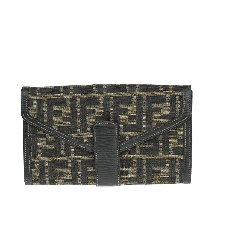 Fendi Zucca  Canvas Wallet  (Pre-Owned)