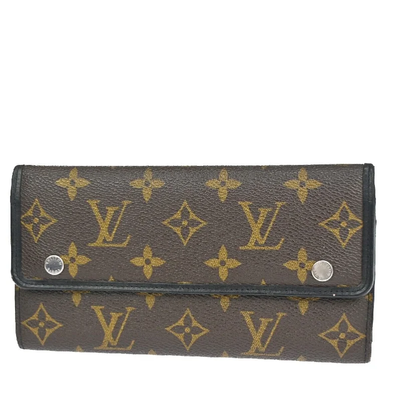 Louis Vuitton Macassar  Canvas Wallet  (Pre-Owned)