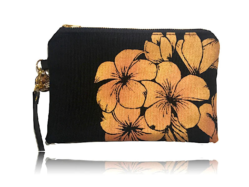 Plumeria - Wristlet