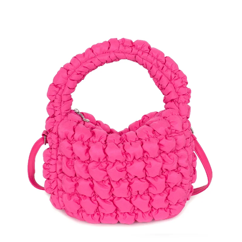 Quilted Scrunchies Mini Hobo Crossbody Bag