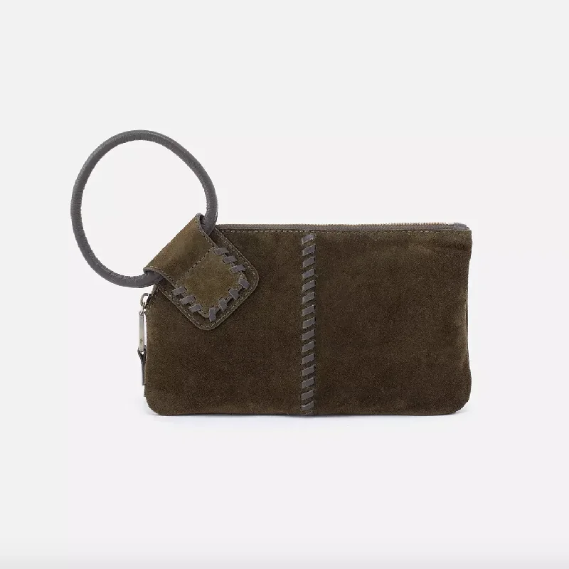 Sable Wristlet | Suede with Whipstitch