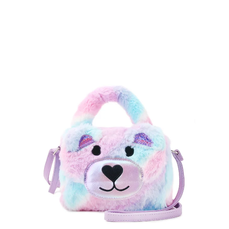 Miss Winny Teddy Plush Crossbody Bag