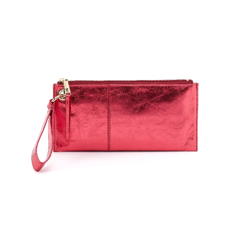 Vida Wristlet | Polished Leather