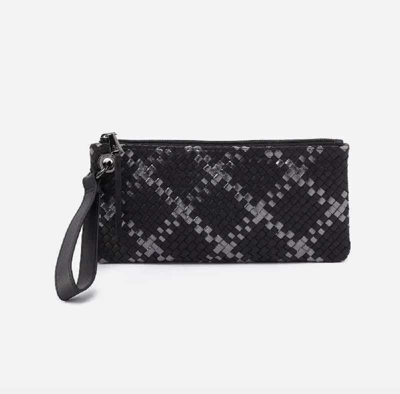 Vida Wristlet | Woven Leather