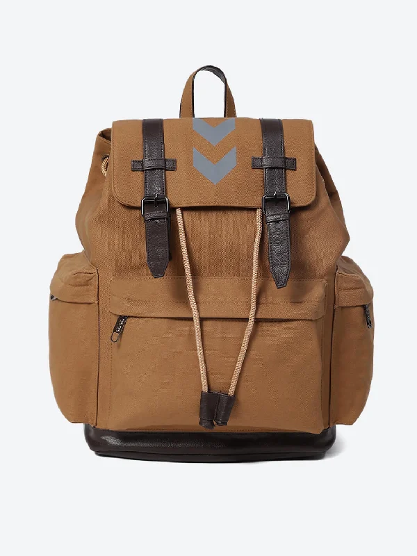 Hummel Canvas Brown Backpack