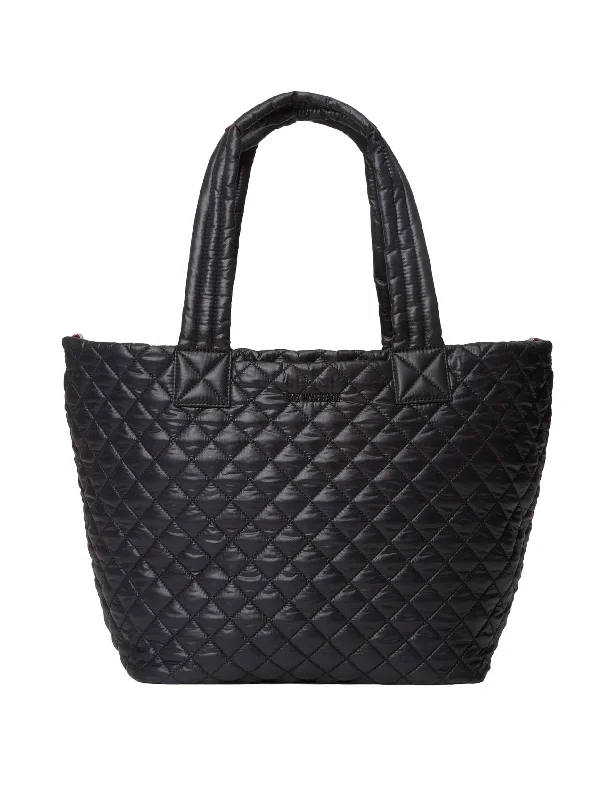 Medium Metro Tote Deluxe - Black