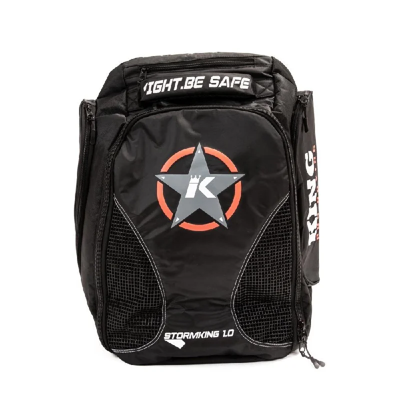 King Pro Boxing Gym Bag, Backpack Stormking 1.0 Black Luxury Bags, Budget Prices