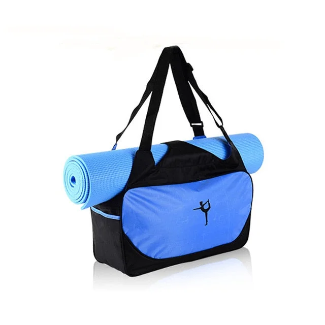 Yoga mat backpack Storage Yoga bag gym women bag canvas handbag sports bag Fitness Yoga mat bag---Not included Yoga Mats